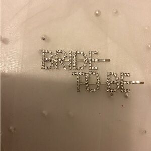 Bride to be hair pin